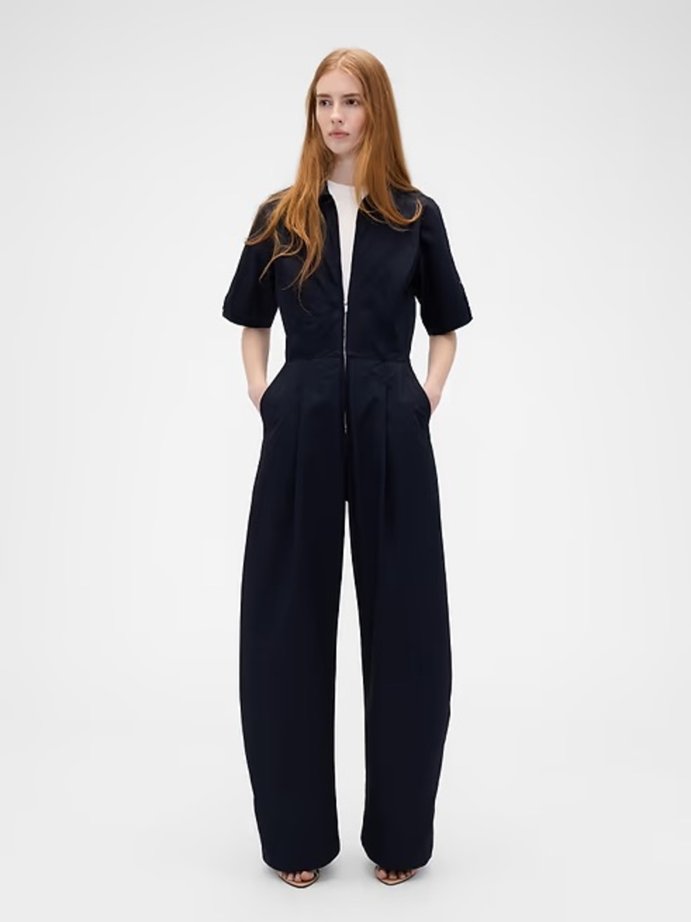 GAP x Victoria Beckham Loose Utility Jumpsuit NWOT